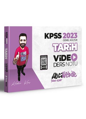 HocaWebde Yayınları 2023 KPSS Tarih Video Ders Notu