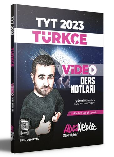 HocaWebde Yayınları 2023 TYT Türkçe Video Ders Notları