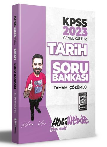 HocaWebde Yayınları 2023 KPSS Tarih Tamamı Çözümlü Soru Bankası