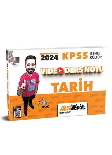 HocaWebde Yayınları 2024 KPSS Genel Kültür Tarih Video Ders Notu