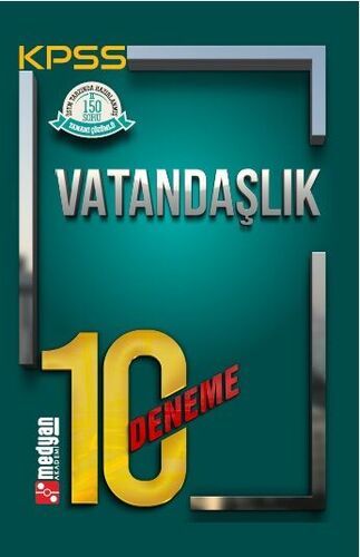 MEDYAN YAYINLARI  KPSS VATANDAŞLIK 10 DENEME