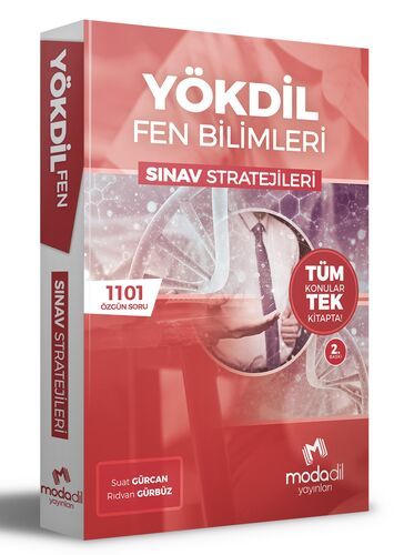 Modadil Yayınları YÖKDİL Fen Bilimleri Sınav Stratejileri Konu Anlatımlı Soru Bankası