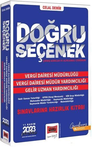 Yargı 2024 Doğru Seçenek Vergi Dairesi Müdürlüğü Vergi Dairesi Müdür Yardımcılığı Gelir Uzman Yardımcılığı Sınavlarına Hazırlık