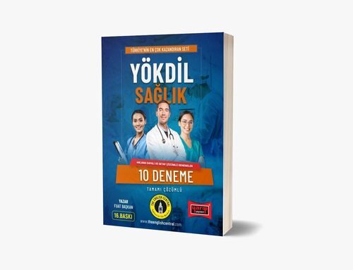 Yargı Yayınları YÖKDİL Sağlık Tamamı Çözümlü 10 Deneme (16.Baskı)