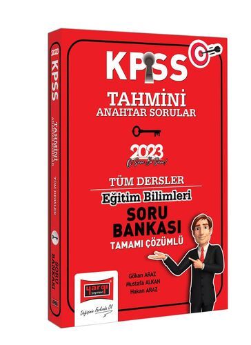 Yargı Yayınları 2023 KPSS Eğitim Bilimleri Tüm Dersler Tamamı Çözümlü Tahmini Anahtar Sorular