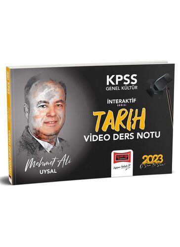 Yargı Yayınları 2023 KPSS Genel Kültür İnteraktif Tarih Video Ders Notları