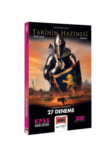 Yargı Yayınları 2023 KPSS Tarihin Hazinesi Tamamı Çözümlü 27 Deneme