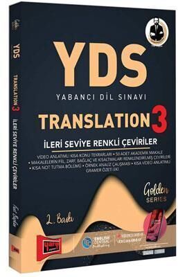 Yargı Yayınları YDS Translation 3 İleri Seviye Renkli Çeviriler 2. Baskı