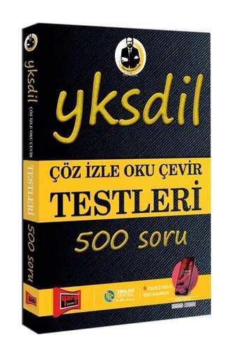 Yargı Yayınları YKSDİL Çöz İzle Oku Çevir Testleri 500 Soru