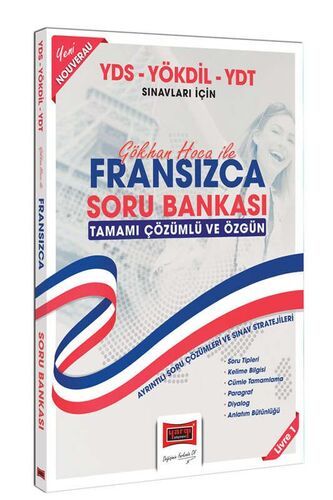 Yargı Yayınları YDS-YÖKDİL-YDT Gökhan Hoca İle Fransızca Soru Bankası