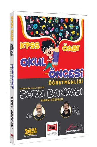 Yargı Yayınları 2024 ÖABT Okul Öncesi Öğretmenliği Tamamı Çözümlü Soru Bankası (Alan Bilgisi ve Alan Eğitimi)