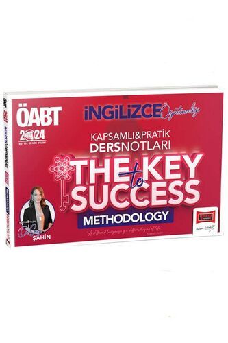 Yargı Yayınları 2024 ÖABT İngilizce Öğretmenliği The Key To Success Methodology Kapsamlı Ders Notları