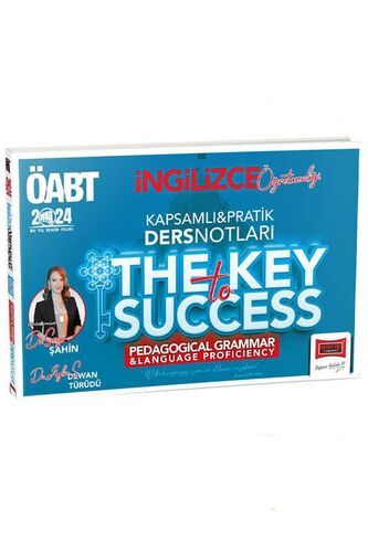 Yargı Yayınları 2024 ÖABT İngilizce Öğretmenliği The Key To Success Pedagogical Grammar And Language Proficiency Kapsamlı Ders N