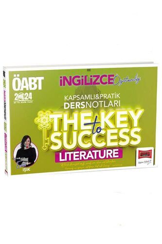 Yargı Yayınları 2024 ÖABT İngilizce Öğretmenliği The Key To Success Litarature Kapsamlı Ders Notları