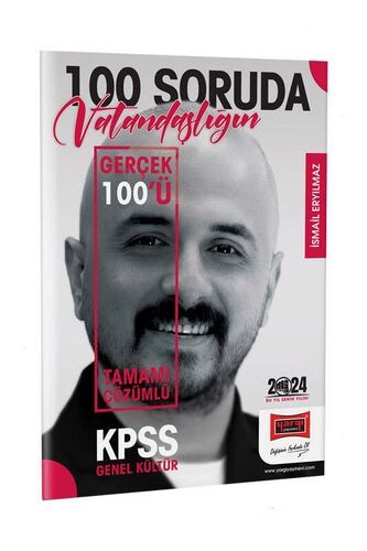 Yargı Yayınları 2024 KPSS 5Yüz 100 Soruda Tamamı Çözümlü Vatandaşlığın Gerçek 100'ü