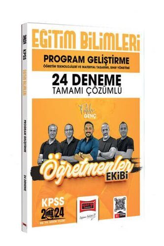 Yargı Yayınları 2024 KPSS Eğitim Bilimleri Öğretmenler Ekibi Program Geliştirme Tamamı Çözümlü 24 Deneme