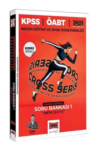 Yargı Yayınları 2024 KPSS ÖABT Beden Eğitimi ve Öğretmenliği Cross Serisi Soru Bankası (Orta Seviye)