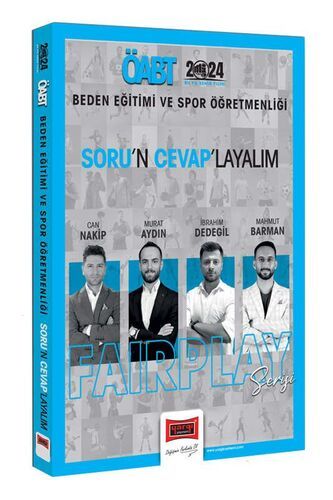 Yargı Yayınları 2024 ÖABT Beden Eğitimi ve Spor Öğretmenliği Fairplay Sorun Cevaplayalım