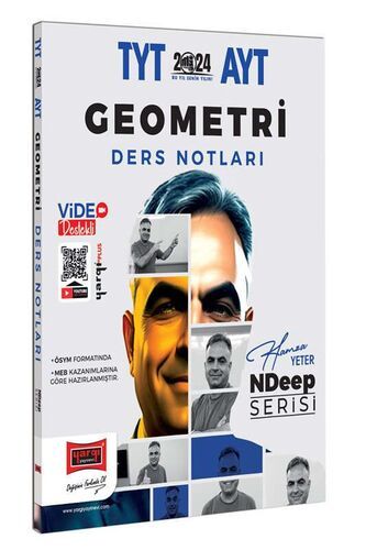 Yargı Yayınları 2024 NDeep Serisi TYT-AYT Geometri Ders Notları