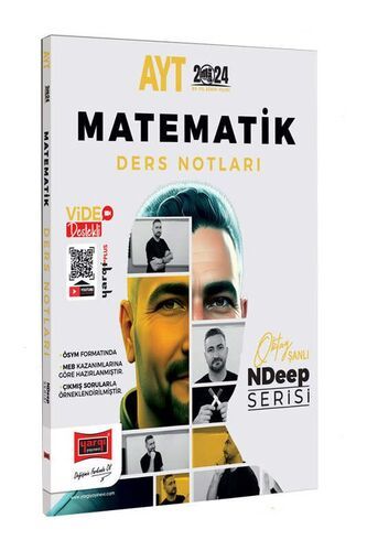 Yargı Yayınları 2024 NDeep Serisi AYT Matematik Video Ders Notları