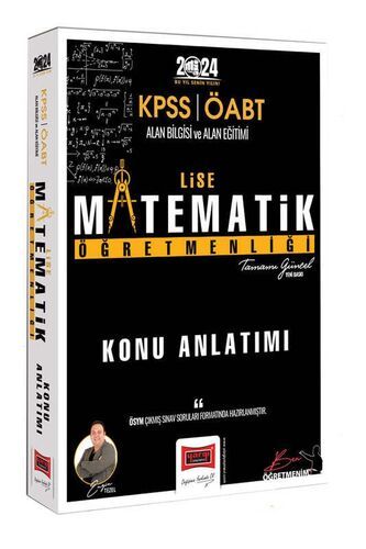 Yargı Yayınları 2024 ÖABT Lise Matematik Öğretmenliği Konu Anlatımı