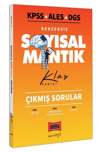 Yargı Yayınları KPSS ALES DGS Benzersiz Sayısal Mantık Çıkmış Sorular Klas Serisi