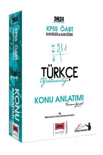 Yargı Yayınları 2024 ÖABT Türkçe Öğretmenliği Konu Anlatımı