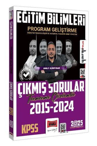 Yargı Yayınları 2025 Eğitim Bilimleri Program Geliştir Öğretim Teknol ve Materyal Tasarımı - Sınıf Yönetimi Tam.çöz.çıkmış sorul