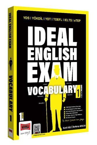 Yargı Yayınları YDS YÖKDİL YDT TOEFL IELTS eTep Ideal English Exam Vocabulary 1 (Orta Düzey)