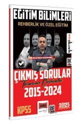 Yargı Yayınları 2025 KPSS Eğitim Bilimleri Rehberlik ve Özel Eğitim Tamamı Çözümlü Çıkmış Sorular