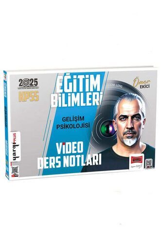 Yargı Yayınları 2025 KPSS Eğitim Bilimleri Gelişim Psikolojisi Video Ders Notları