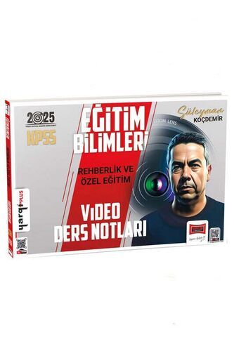 Yargı Yayınları 2025 KPSS Eğitim Bilimleri Rehberlik ve Özel Eğitim Video Ders Notları