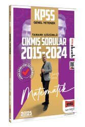 Yargı Yayınları 2025 KPSS Genel Yetenek Matematik 2015-2024 Konularına Göre Düzenlenmiş Tamamı Çözümlü Çıkmış Sorular