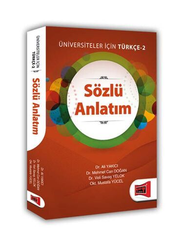 Yargı Yayınları Sözlü Anlatım Üniversiteler İçin Türkçe – 2