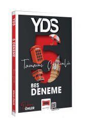 Yargı Yayınları 2025 YDS Tamamı Çözümlü 5 Deneme