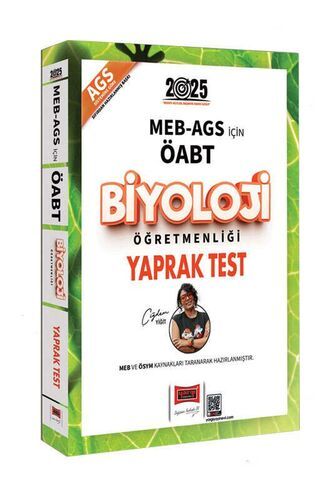 Yargı Yayınları 2025 MEB-AGS ÖABT Biyoloji Öğretmenliği Yaprak Test