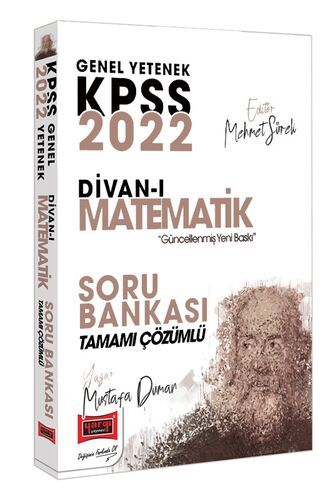 Yargı Yayınları 2022 KPSS Genel Yetenek Divan-ı Matematik Tamamı Çözümlü Soru Bankası