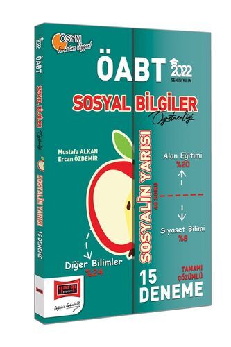 Yargı Yayınları 2022 ÖABT Sosyal Bilgiler Öğretmenliği Sosyalin Yarısı Tamamı Çözümlü 15 Deneme