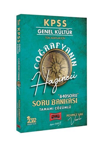 Yargı Yayınları 2022 KPSS Genel Kültür Tüm Adaylar İçin Coğrafyanın Hazinesi Tamamı Çözümlü Soru Bankası 840 Soru