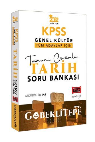 Yargı Yayınları 2022 KPSS Genel Kültür Tüm Adaylar İçin Göbeklitepe Serisi Tamamı Çözümlü Tarih Soru Bankası