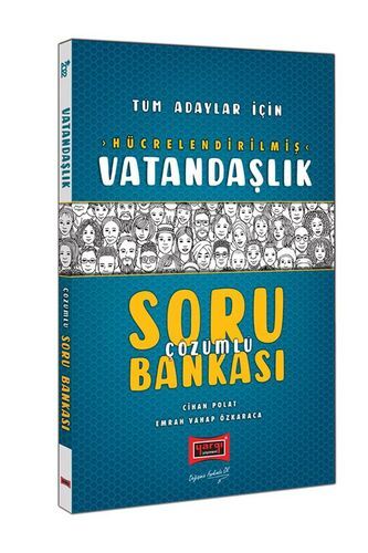 Yargı Yayınları 2022 KPSS Genel Kültür Tüm Adaylar İçin Hücrelendirilmiş Vatandaşlık Soru Bankası