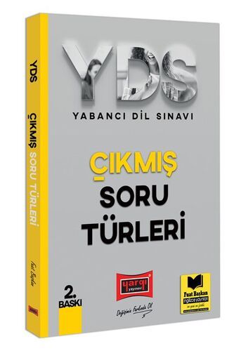 Yargı Yayınları YDS Çıkmış Soru Türleri 2. Baskı