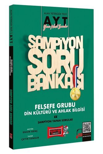 Yargı Yayınları  AYT Şampiyon Felsefe Grubu Din Kültürü Soru Bankası