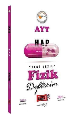 Yargı Yayınları Hap AYT Fizik Defterim