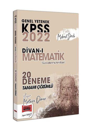 Yargı Yayınları 2022 KPSS Genel Yetenek Divan-ı Matematik Tamamı Çözümlü 20 Deneme