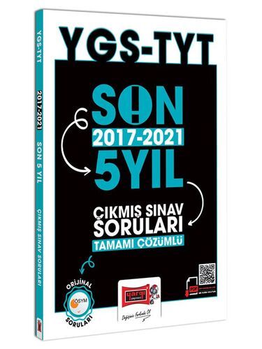 Yargı Yayınları TYT Son 5 Yıl (2017-2021) Tamamı Çözümlü Çıkmış Sınav Soruları