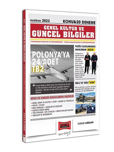 Yargı Yayınları 2022 Genel Kültür ve Güncel Bilgiler Konu Anlatımı +20 Deneme