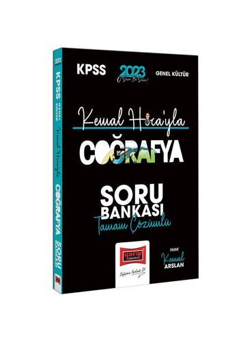 Yargı Yayınları 2023 KPSS Kemal Hoca'yla Coğrafya Tamamı Çözümlü Soru Bankası