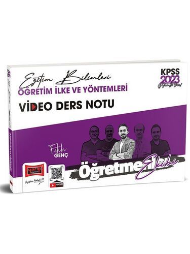 Yargı Yayınları 2023 KPSS Eğitim Bilimleri Öğretmenler Ekibi Öğretim İlke ve Yöntemleri Video Ders Notları