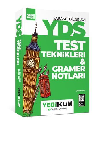 YEDİİİKLİM YAYINLARI YDS - YÖKDİL Test Teknikleri ve Gramer Notları